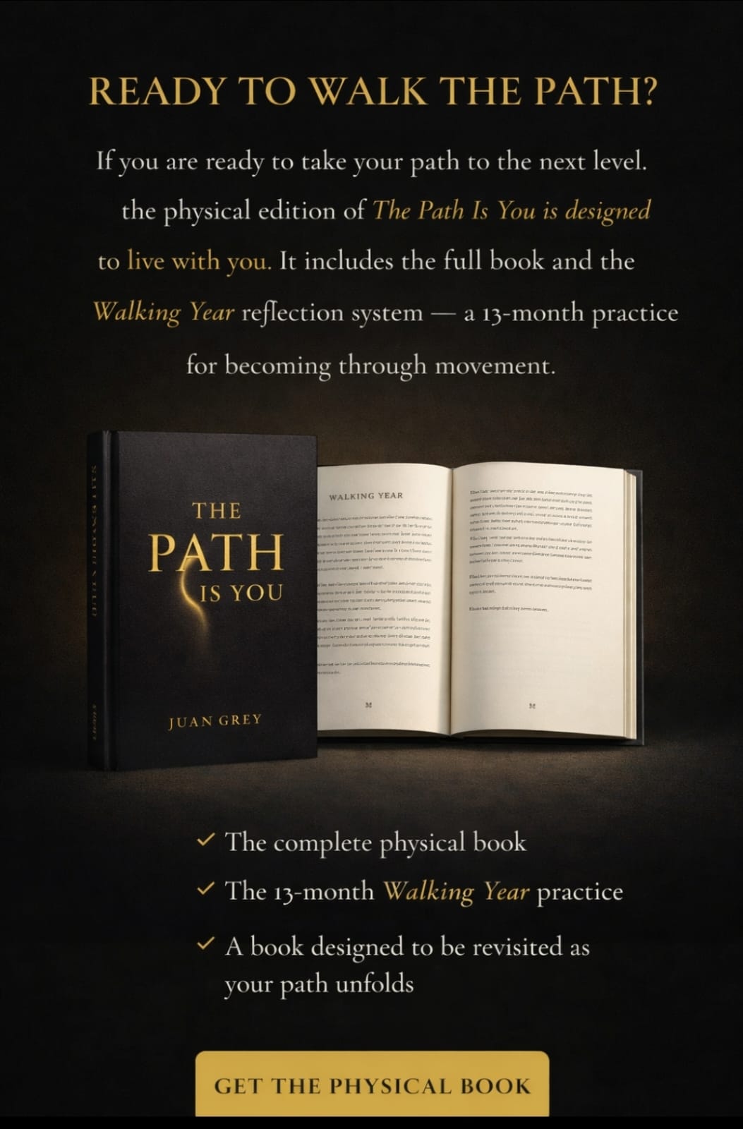 The Path Is You - Physical Edition by Juan Grey